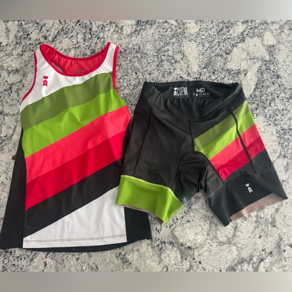 Women’s Medium Coeur triathlon set